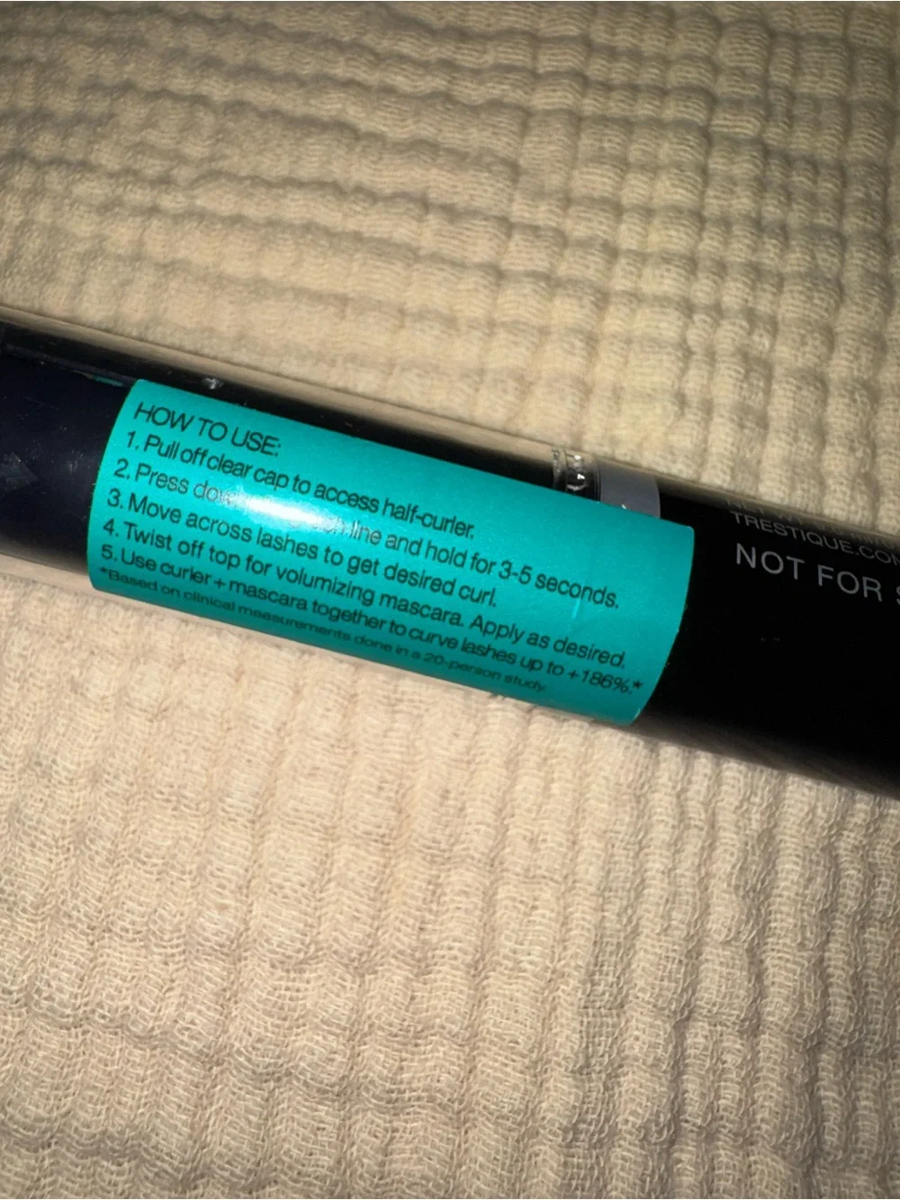 NWOB Trestique Good Vibes Mascara + Lash Curler Black